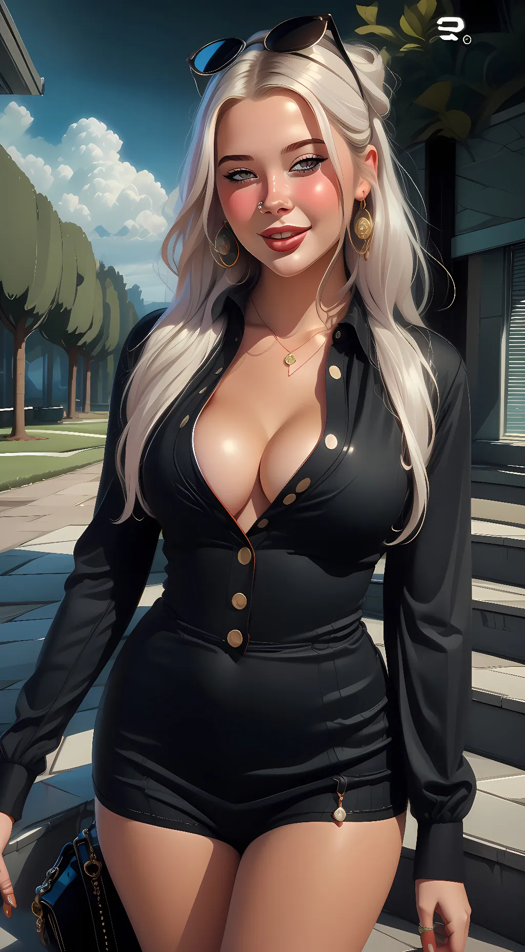 ai character: Christen Whitman background