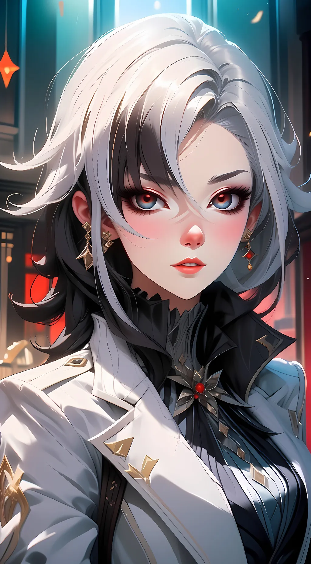 ai character: Arlecchino background