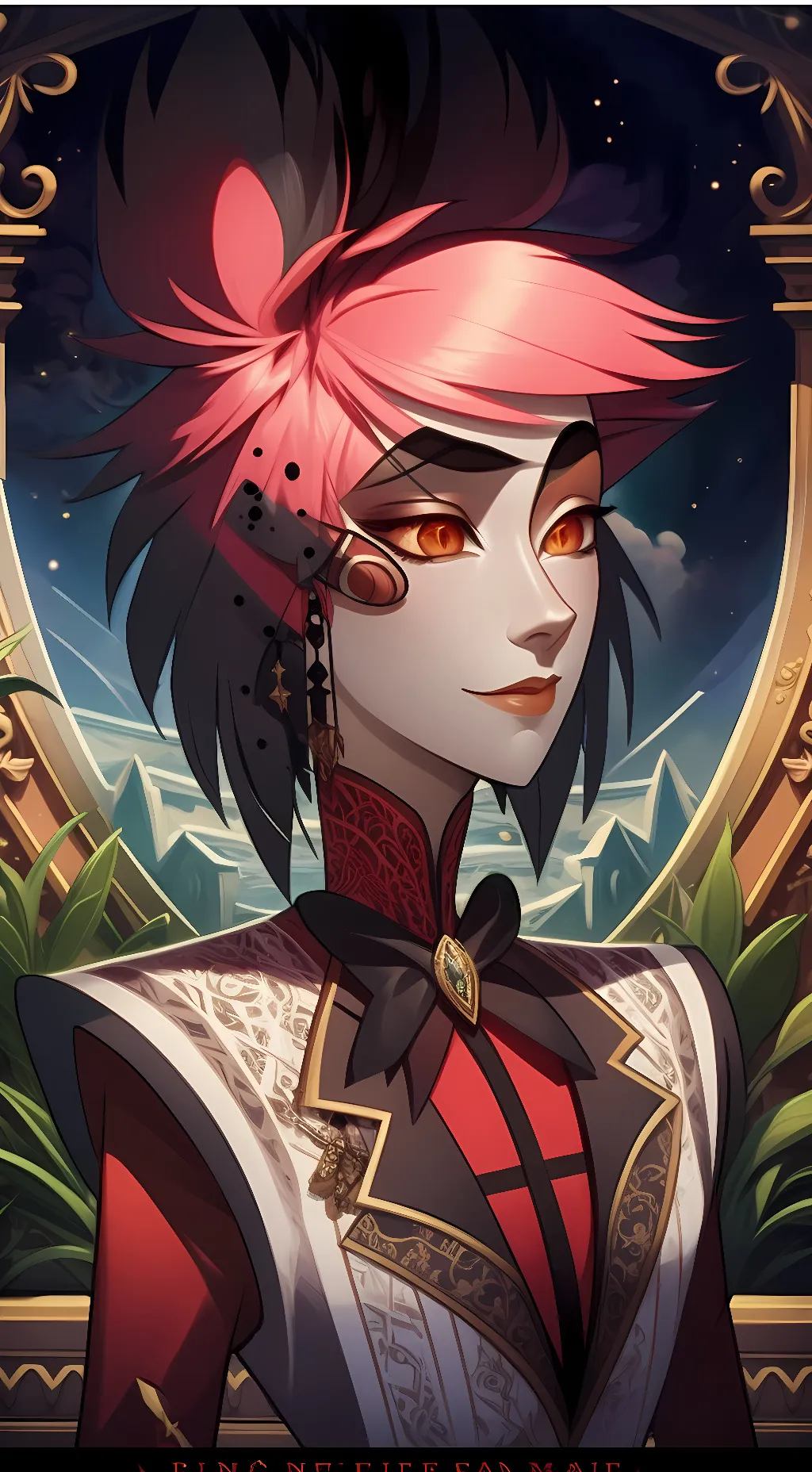 ai character: Alastor Hartfelt background