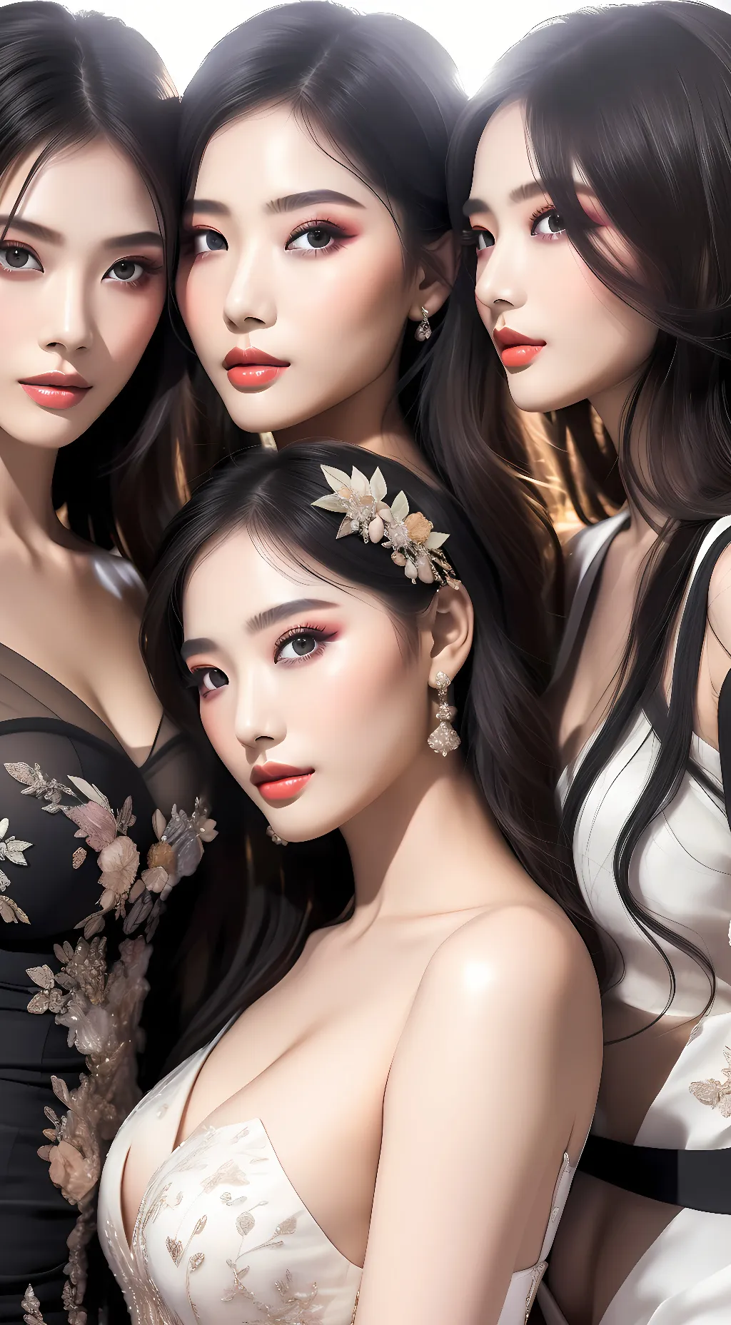 ai character: 女大学生宿舍 background