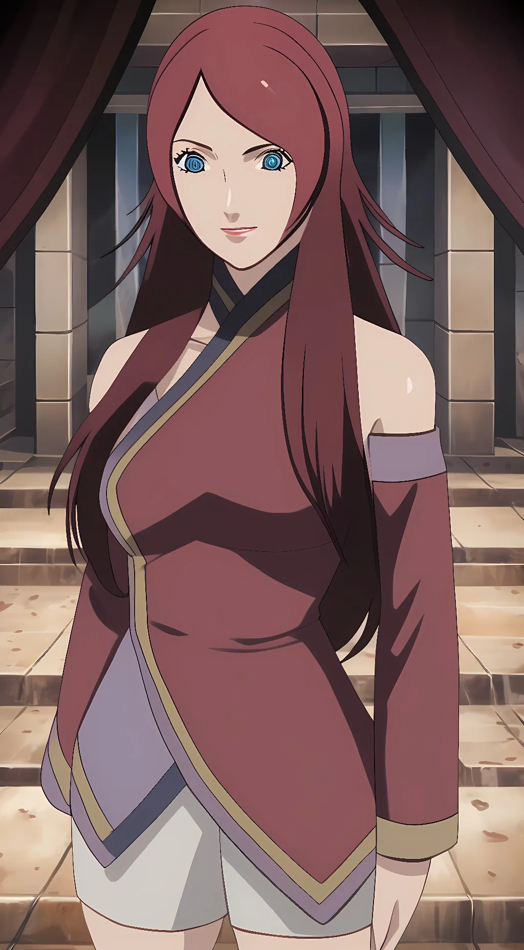 ai character: Fuuka background