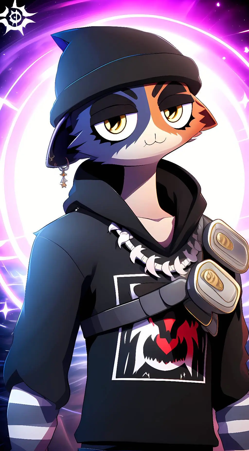 ai character: Meow Skulls background