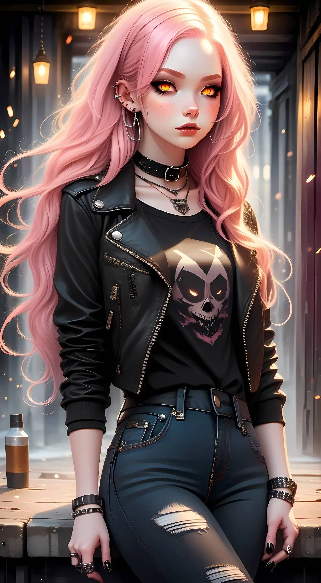 ai character: Luxana background