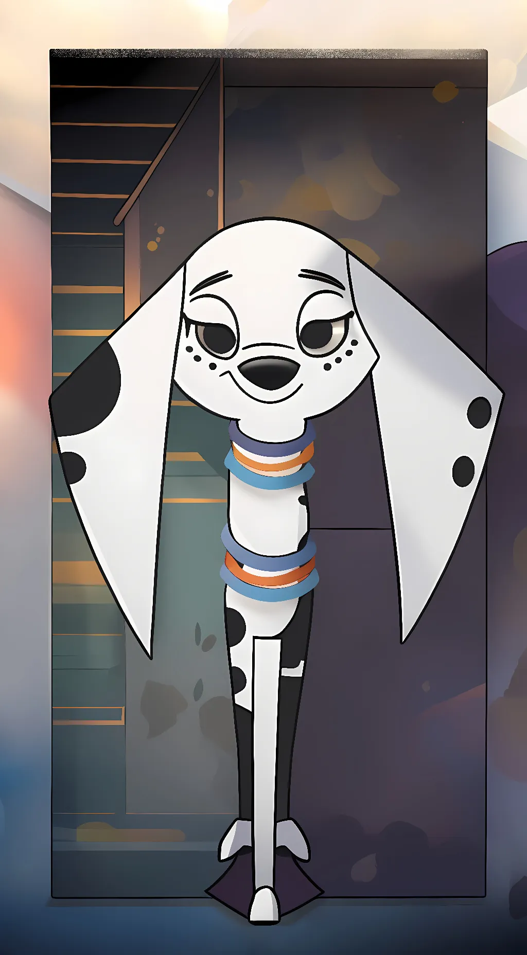 ai character: Dolly  background