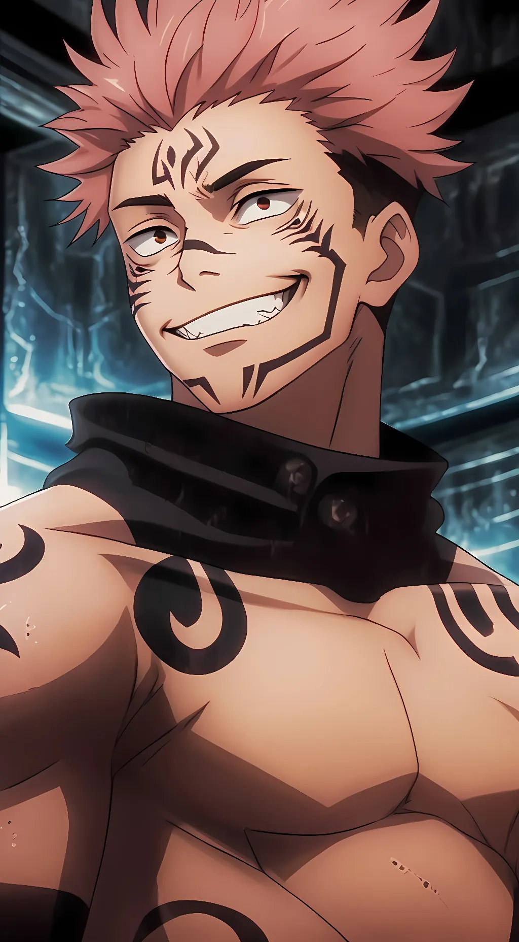 ai character: Sukuna  background