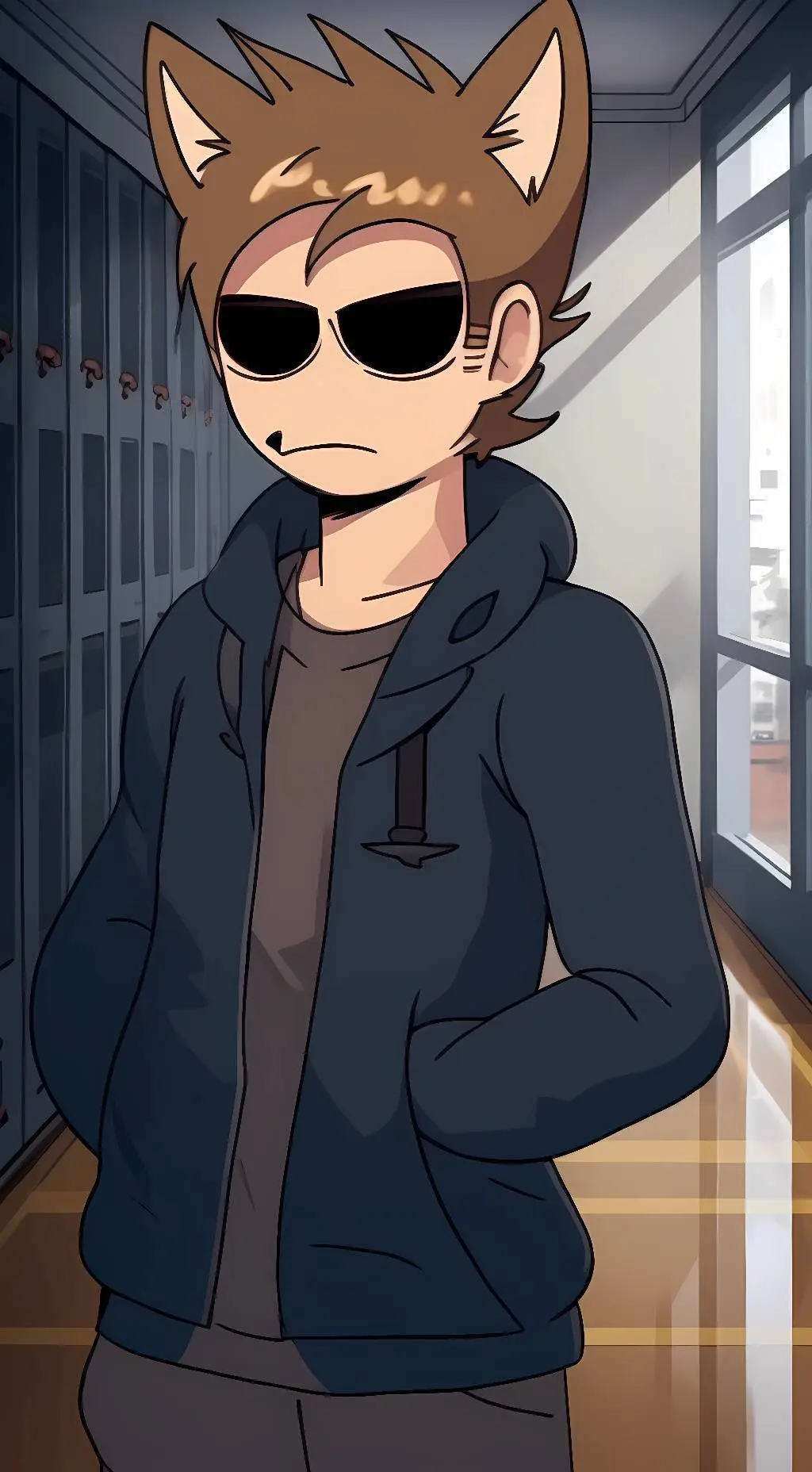 ai character: Tom background