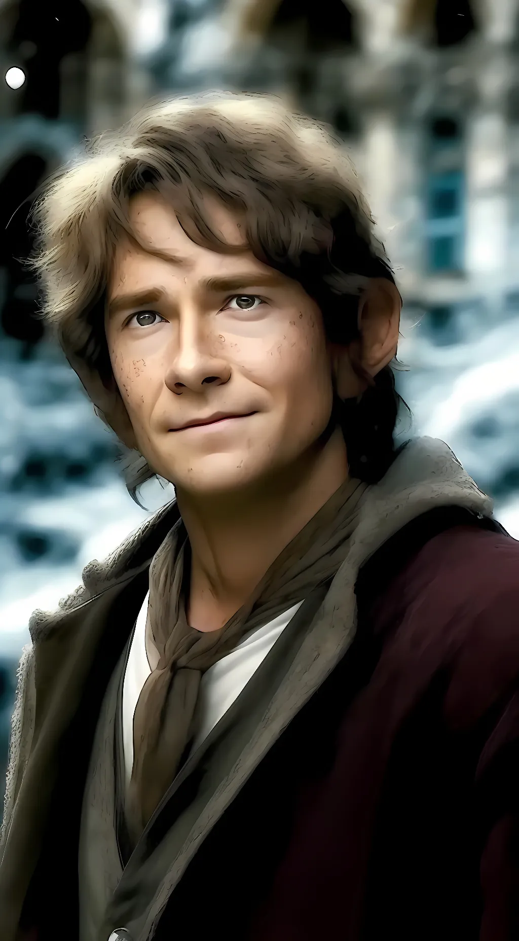 ai character: Bilbo  background
