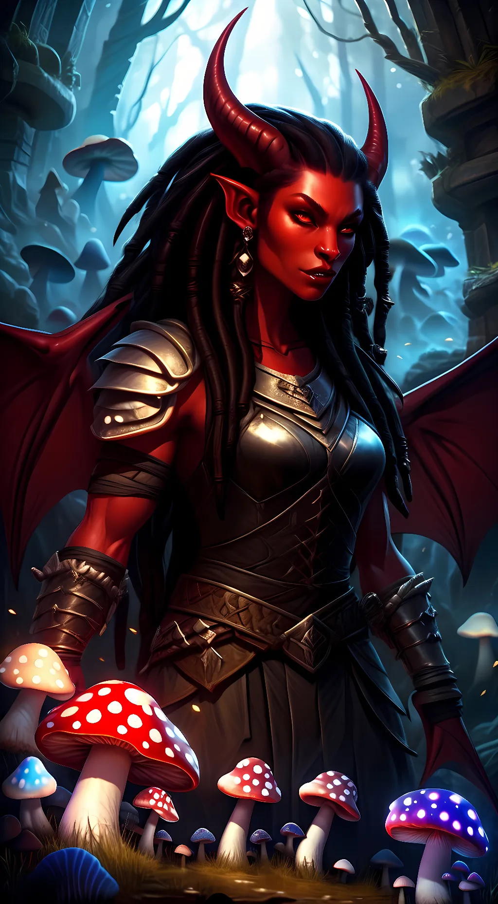 ai character: Inferna background