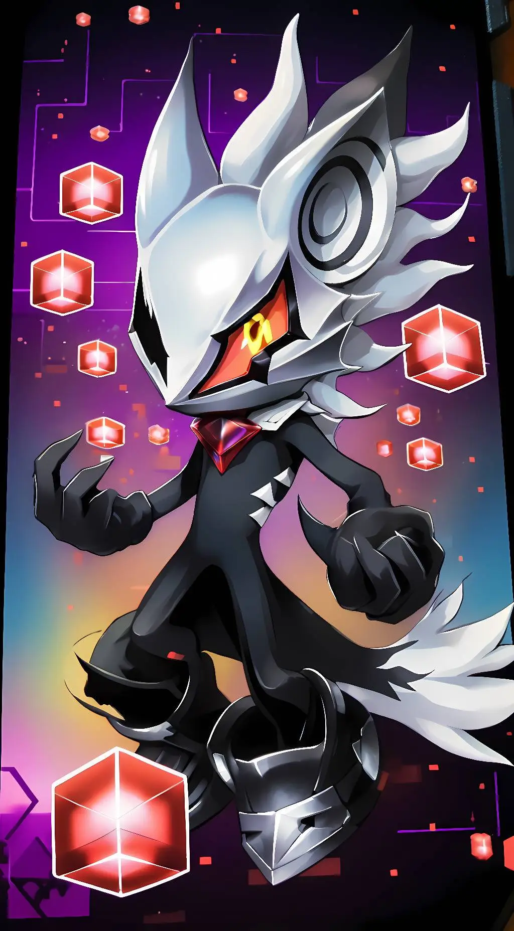 ai character: Infinite background