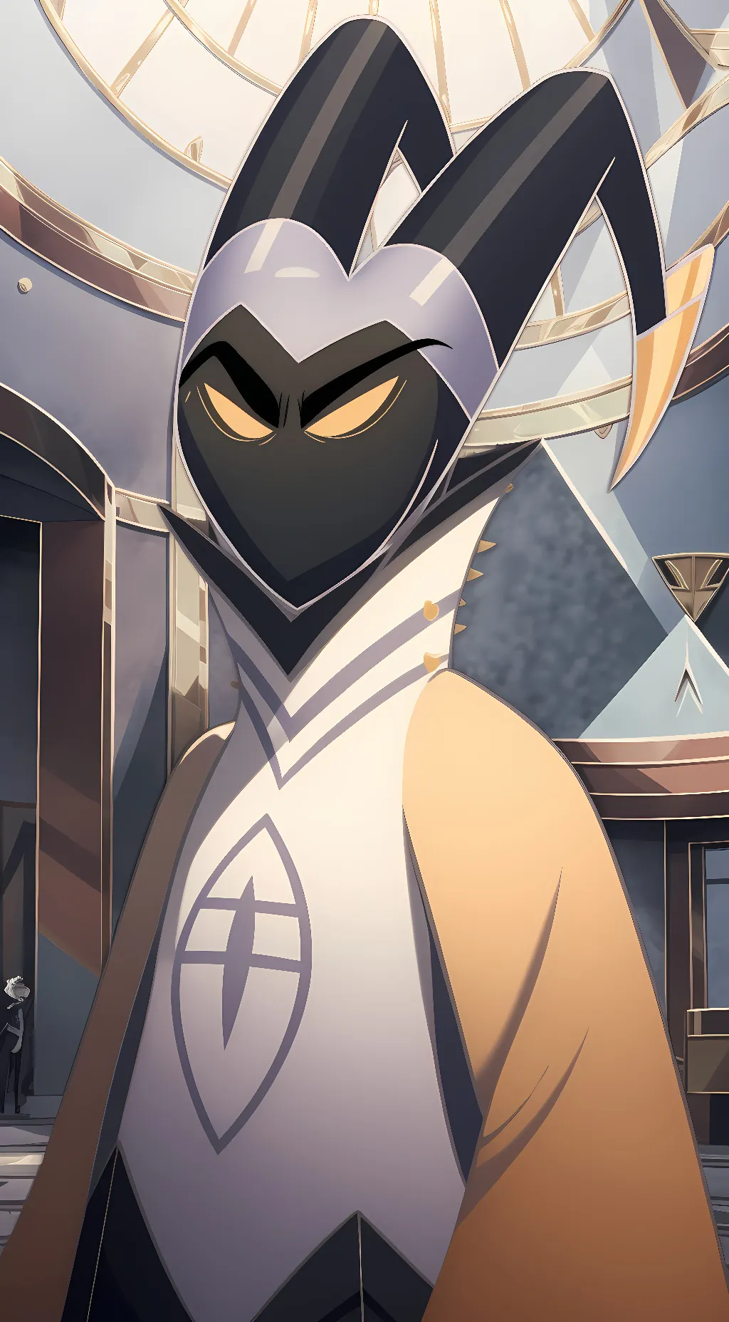 ai character: Adam (Hazbin) background