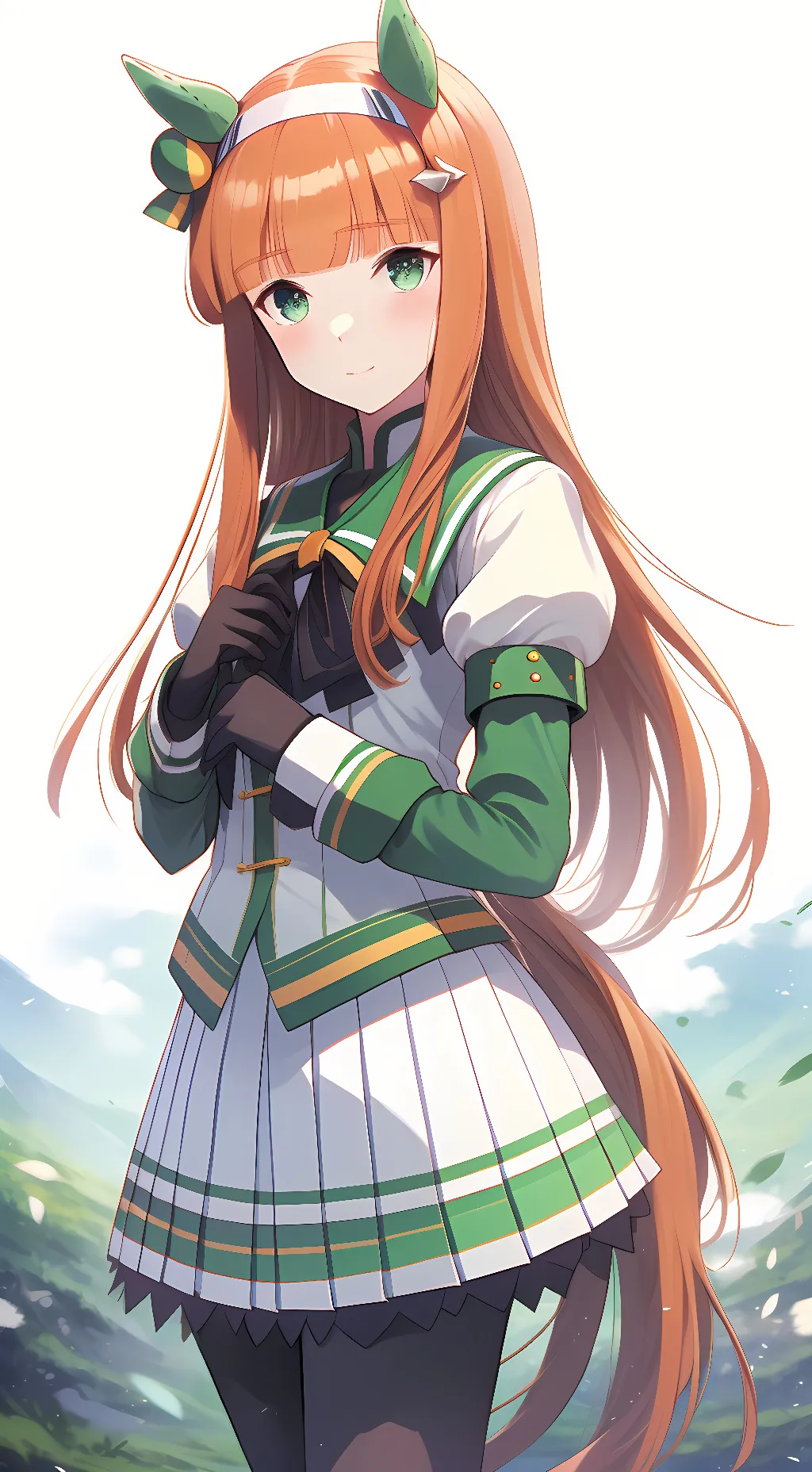 ai character: Silence Suzuka background