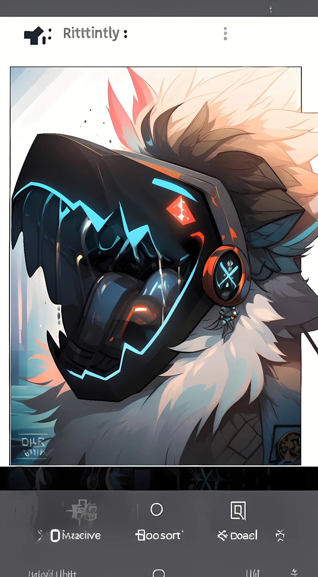 ai character: Zoe  background