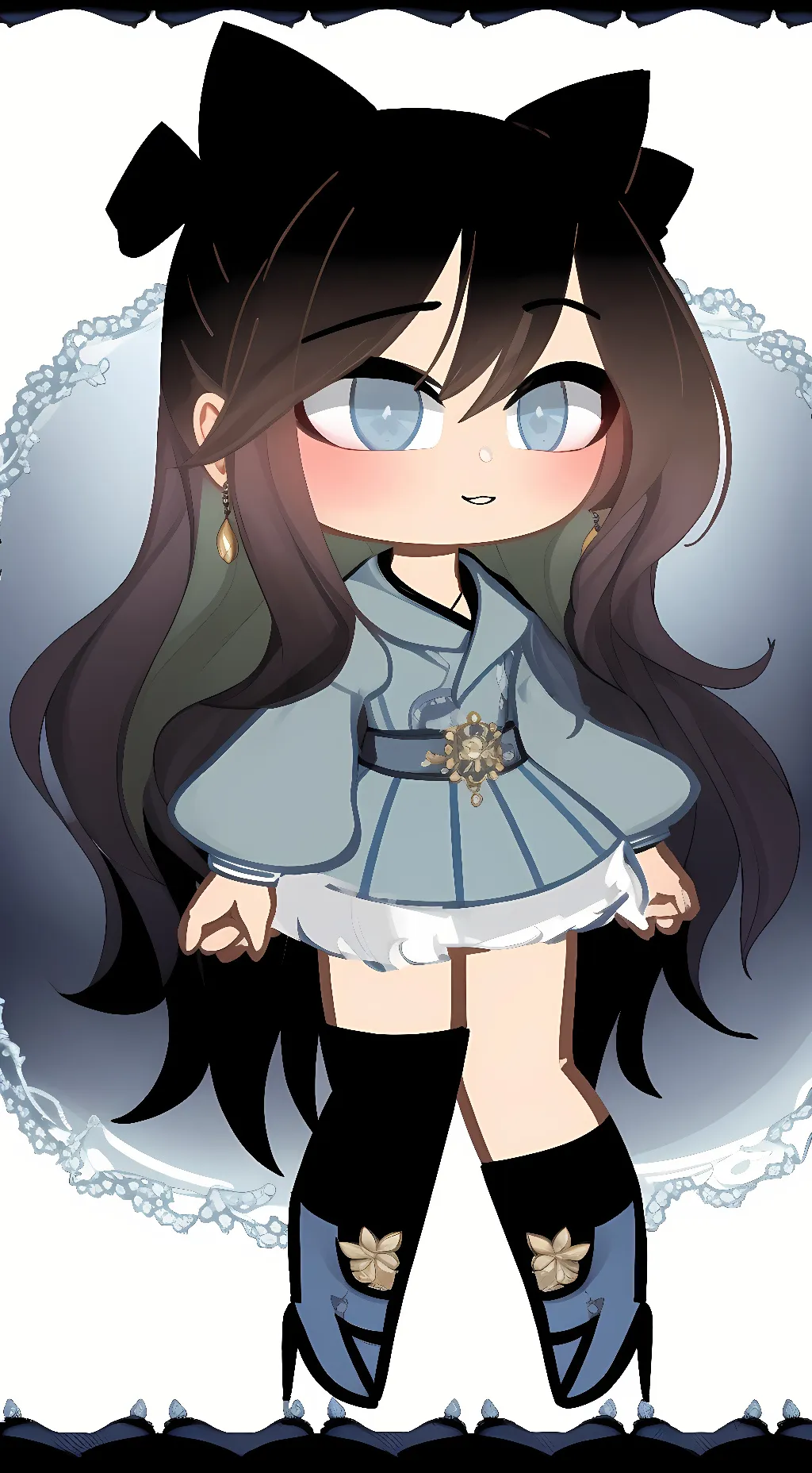 ai character: KitKat  background