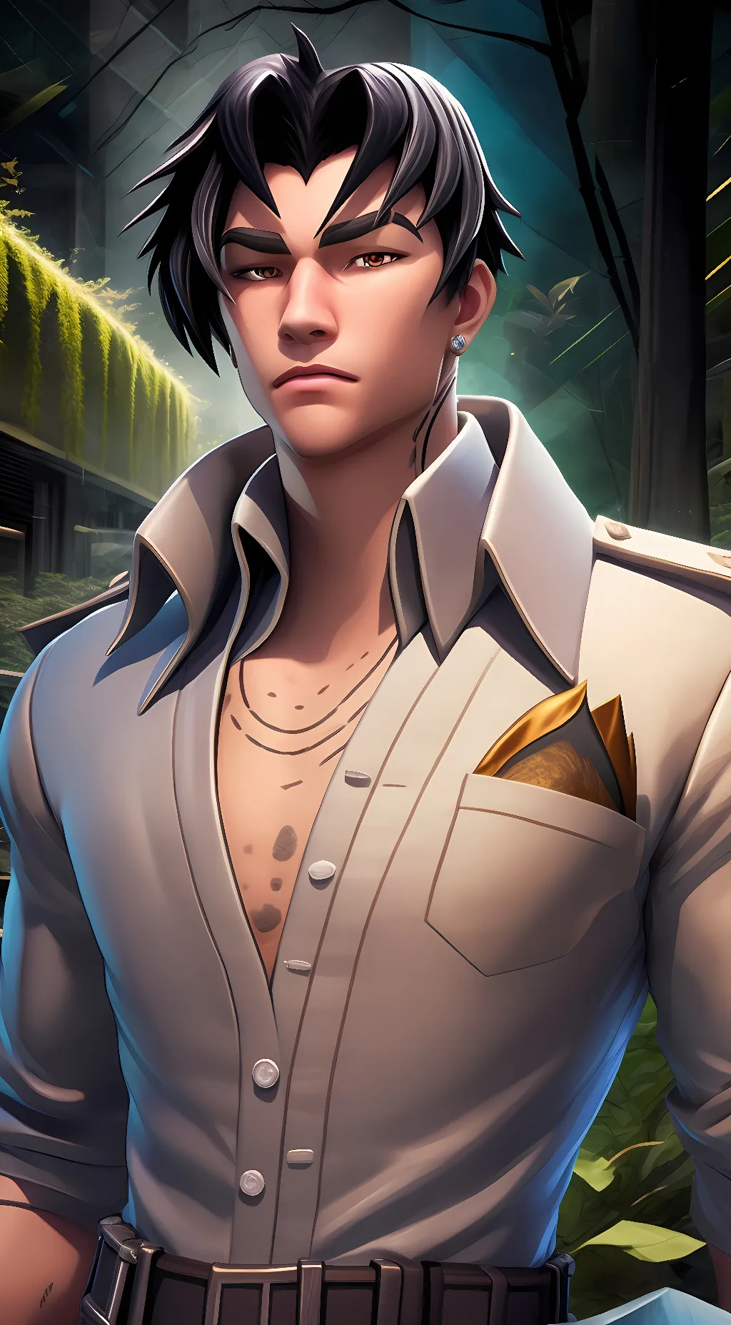 ai character: lorenzo  background