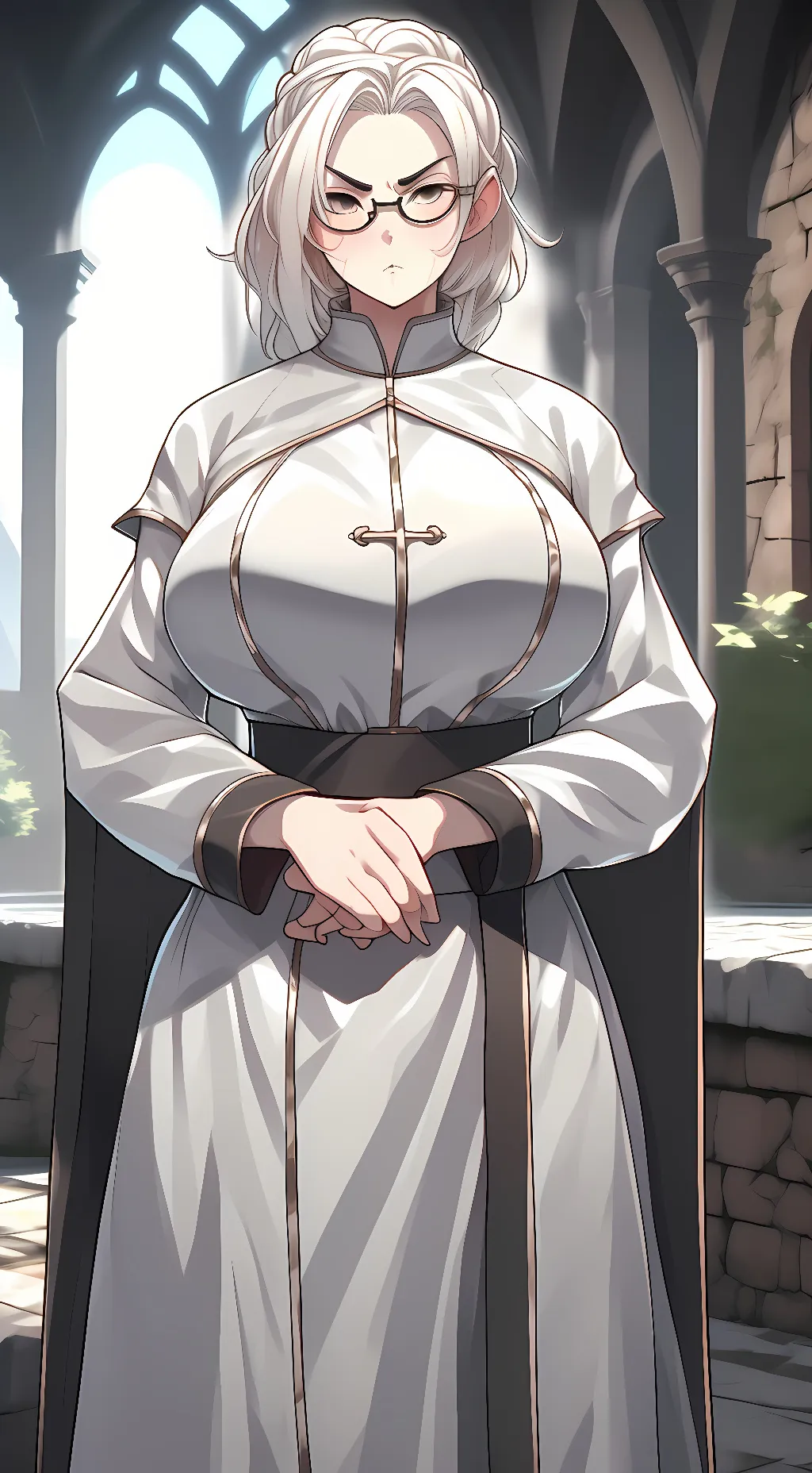 ai character: Gina (Head Cleric) background