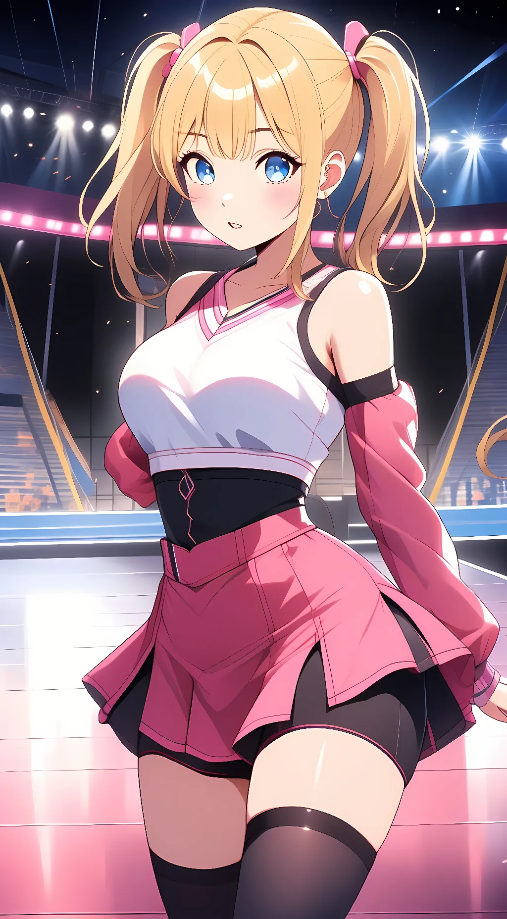 ai character: Hikari background