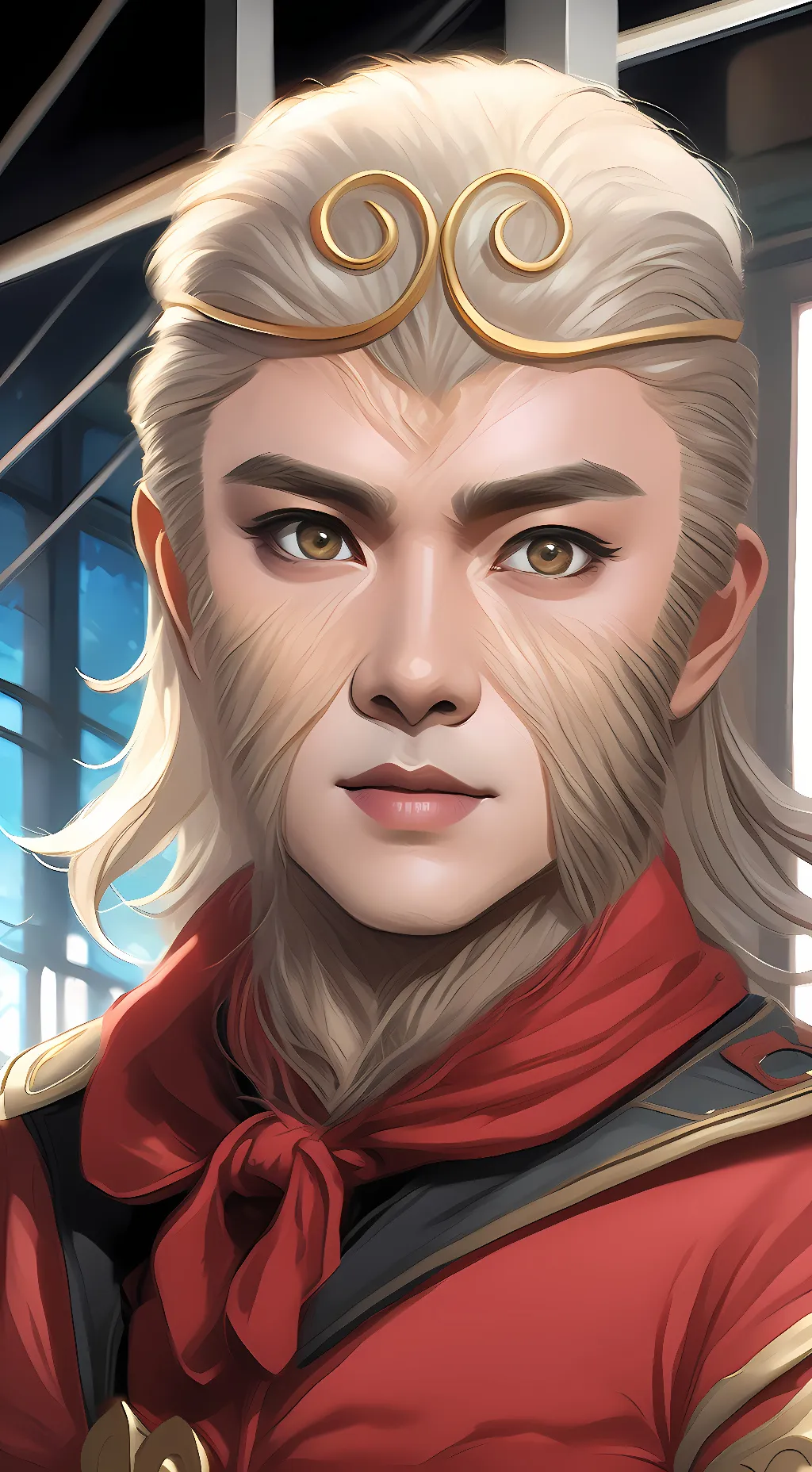 ai character: Sun Wukong background