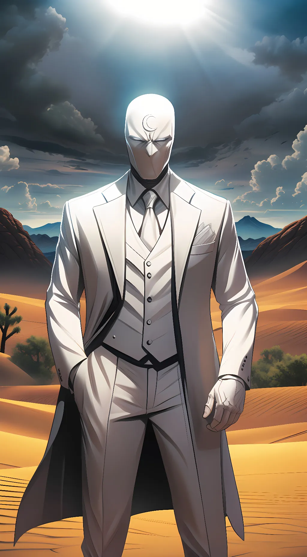 ai character: V background