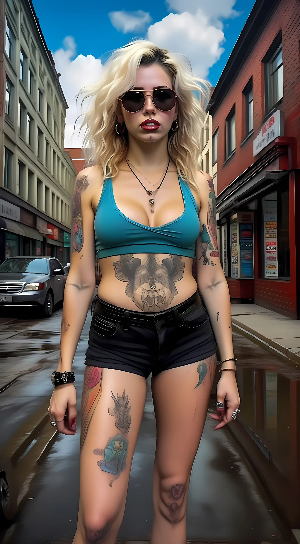 ai character: Lily background