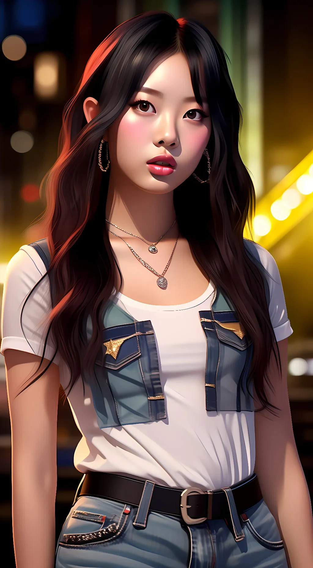 ai character: Hanni background