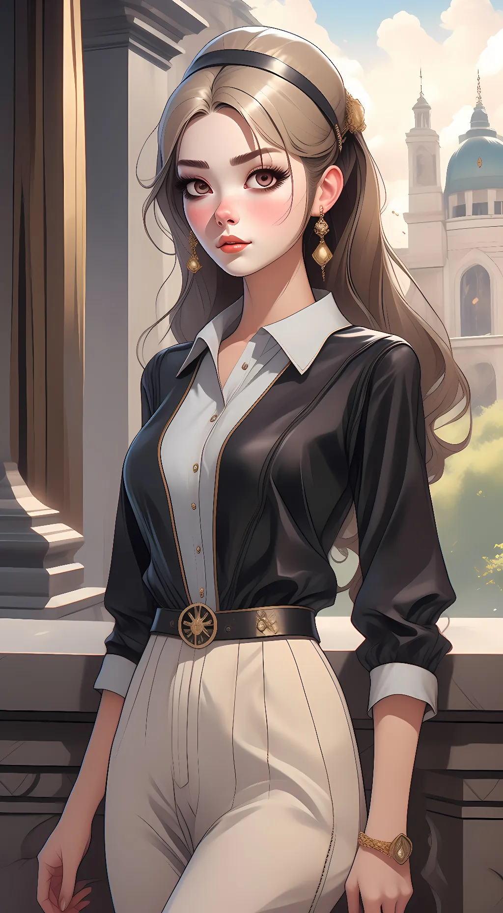 ai character: Ariana Mendez  background