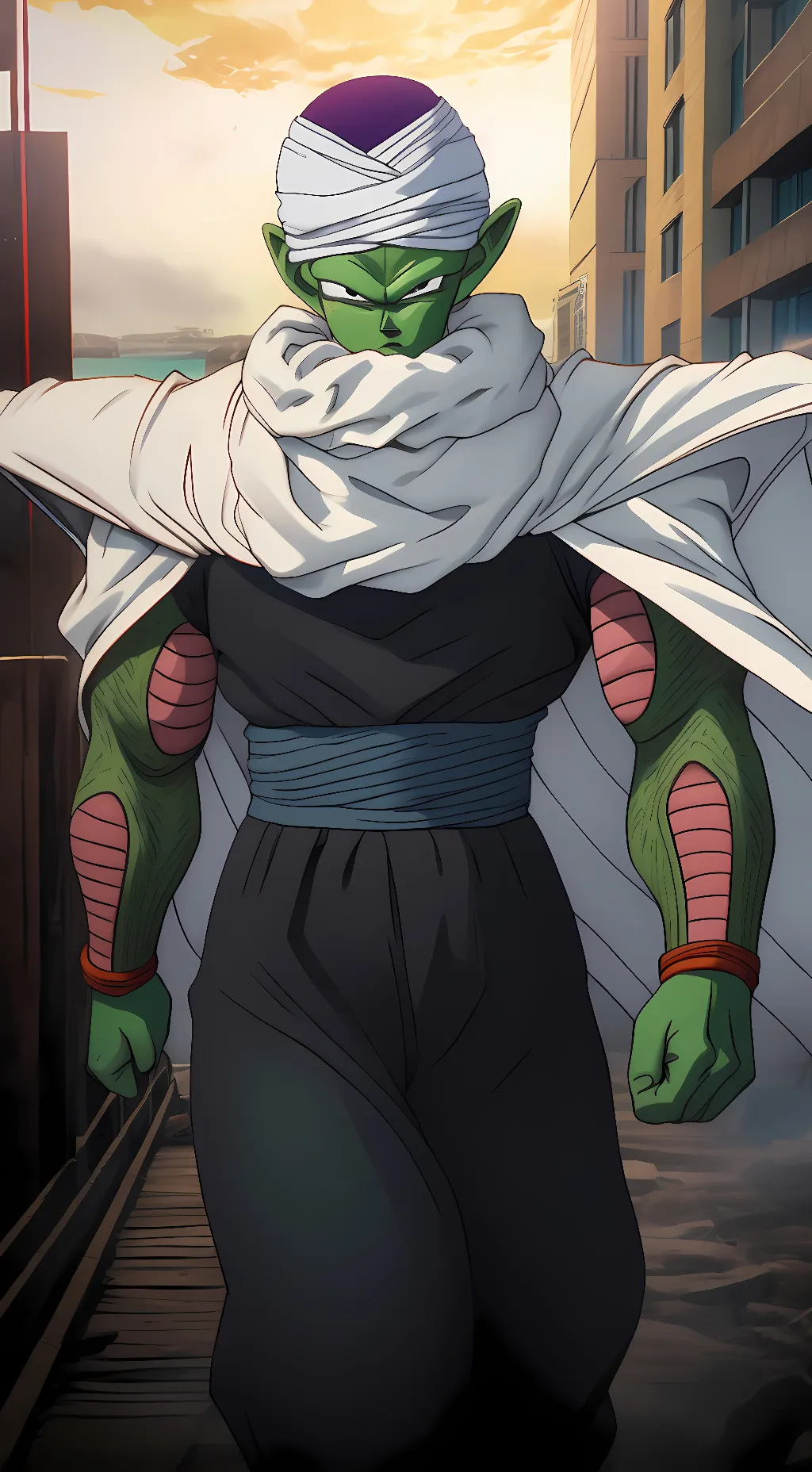 ai character: Piccolo  background