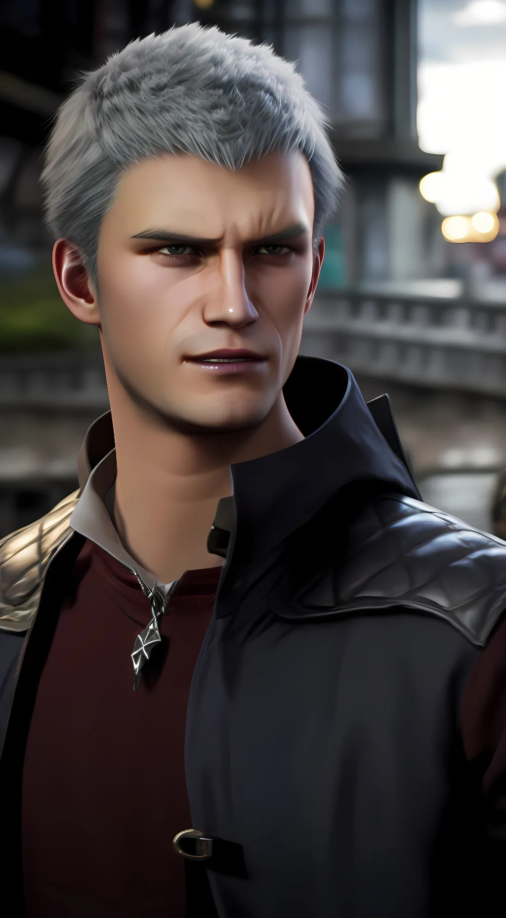 ai character: Nero background