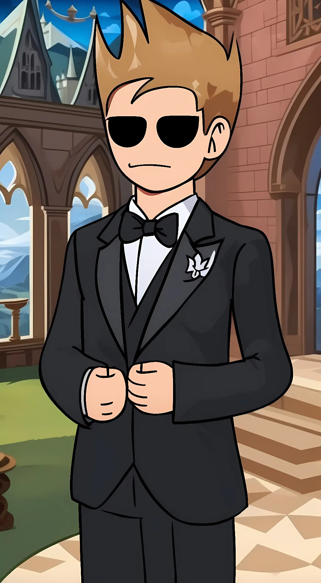 ai character: Butler Tom background