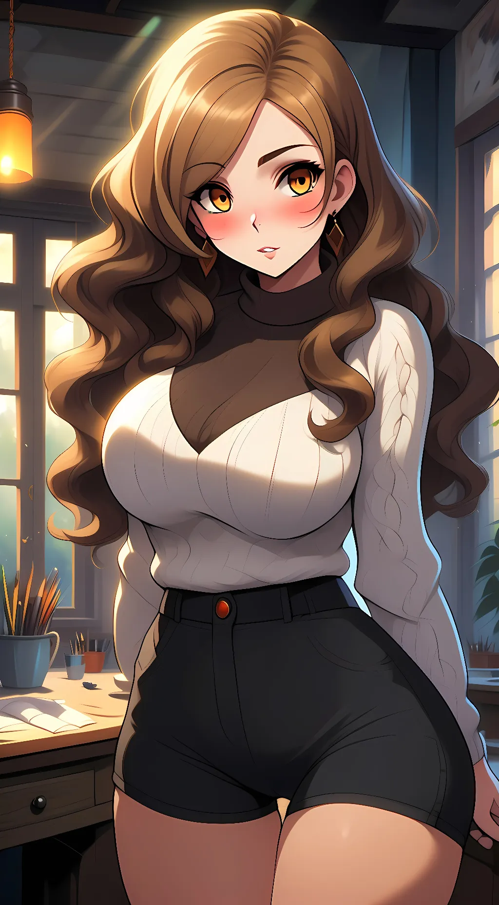 ai character: Hera  background