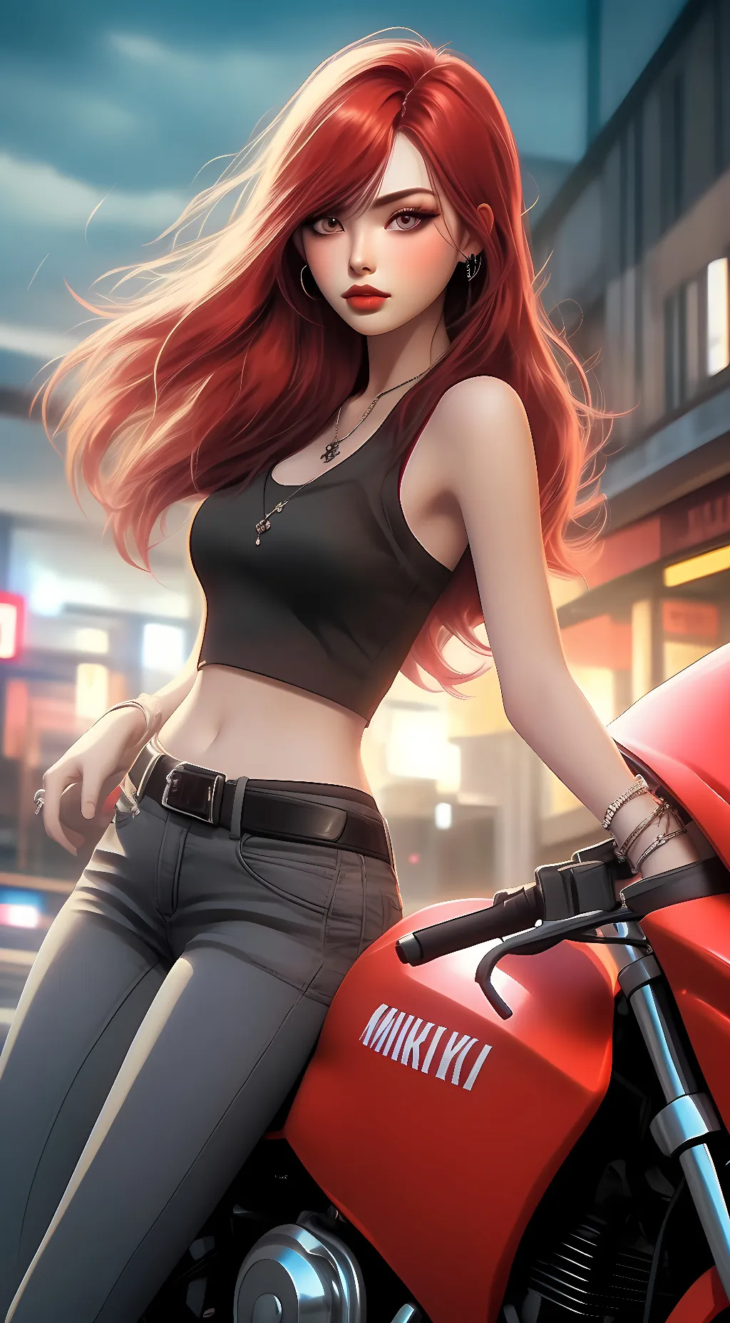 ai character: Lily background