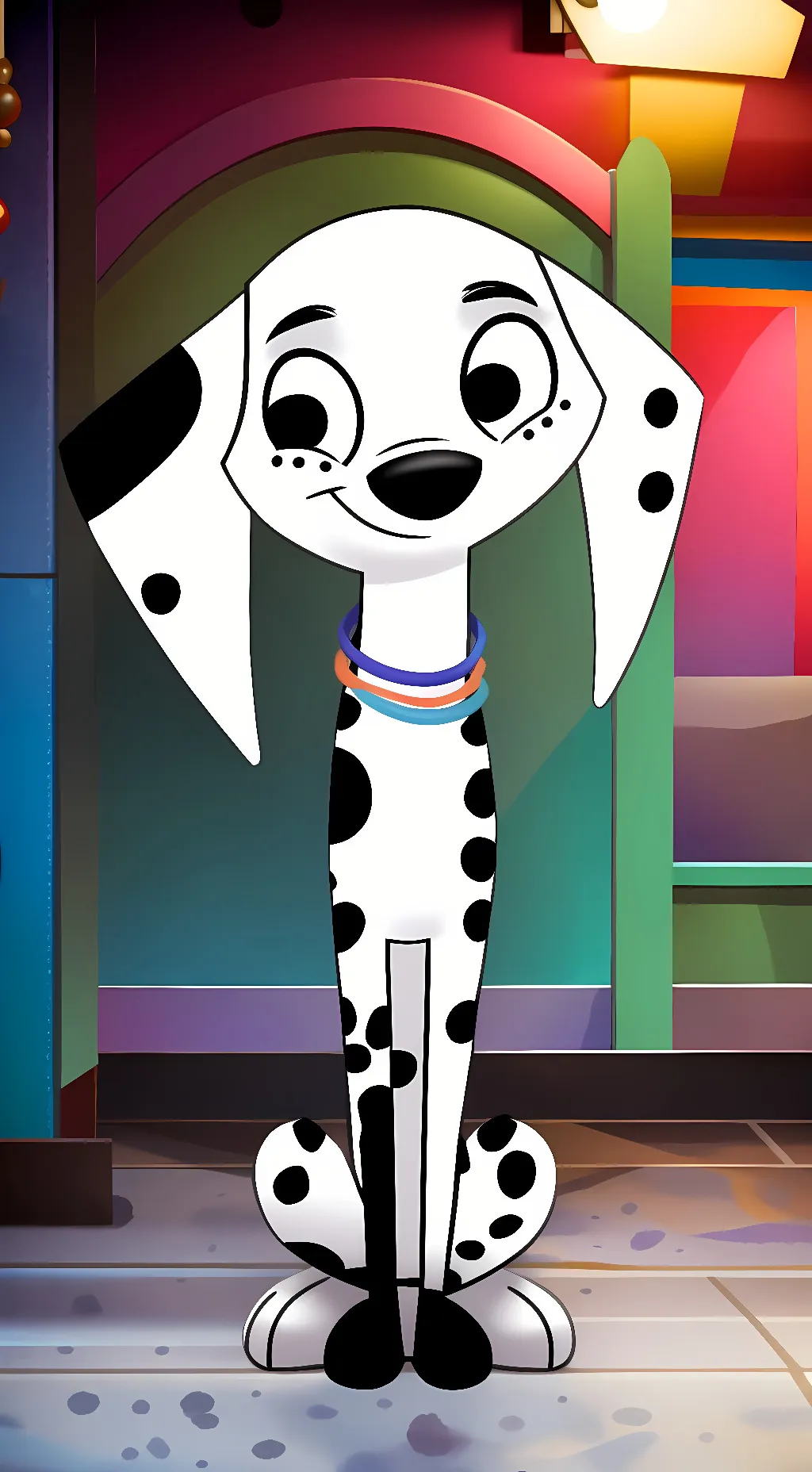 ai character: Dolly  background