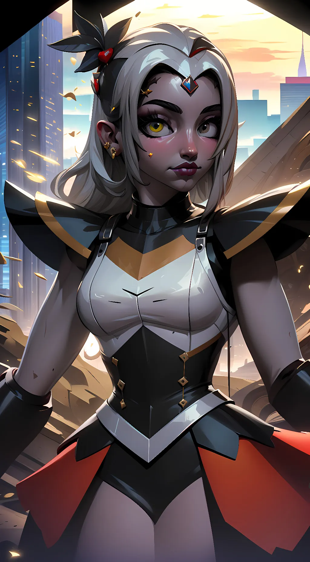 ai character: Hahlanah  background