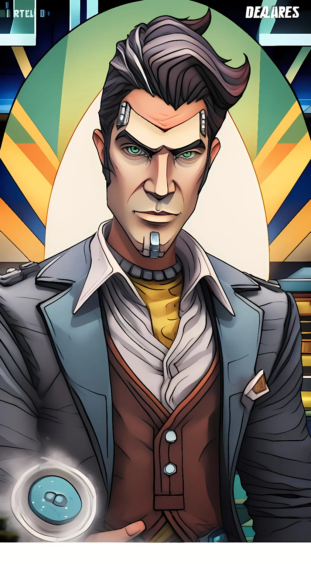 ai character: Handsome Jack background