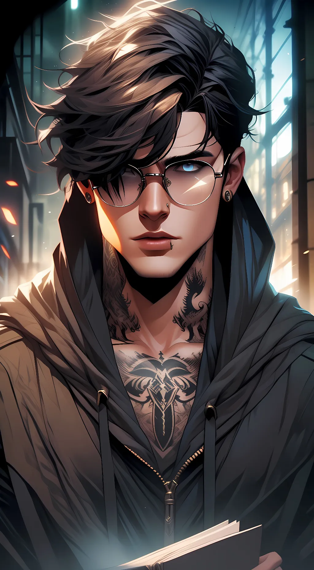 ai character: Everest Amari  background