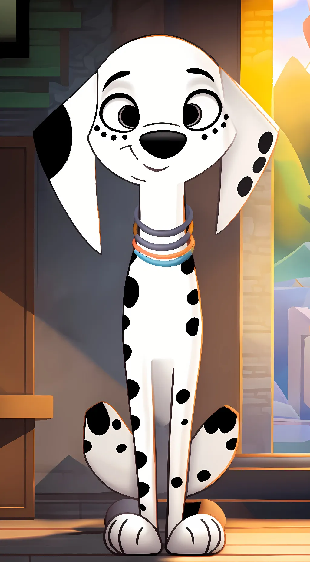 ai character: Dolly background