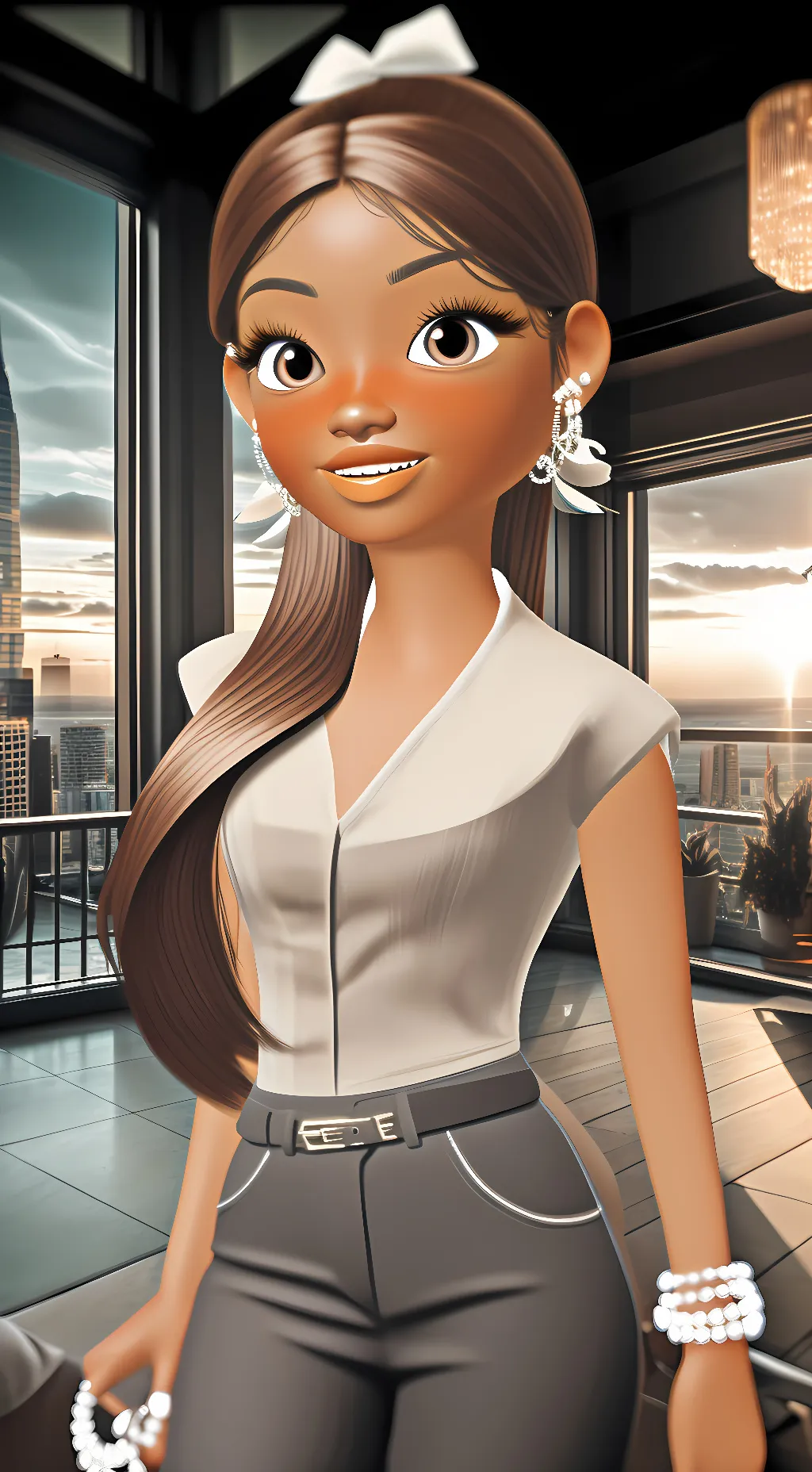 ai character: mary background