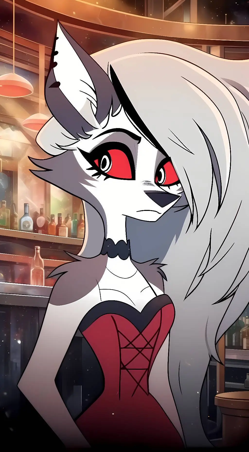 ai character: Loona background