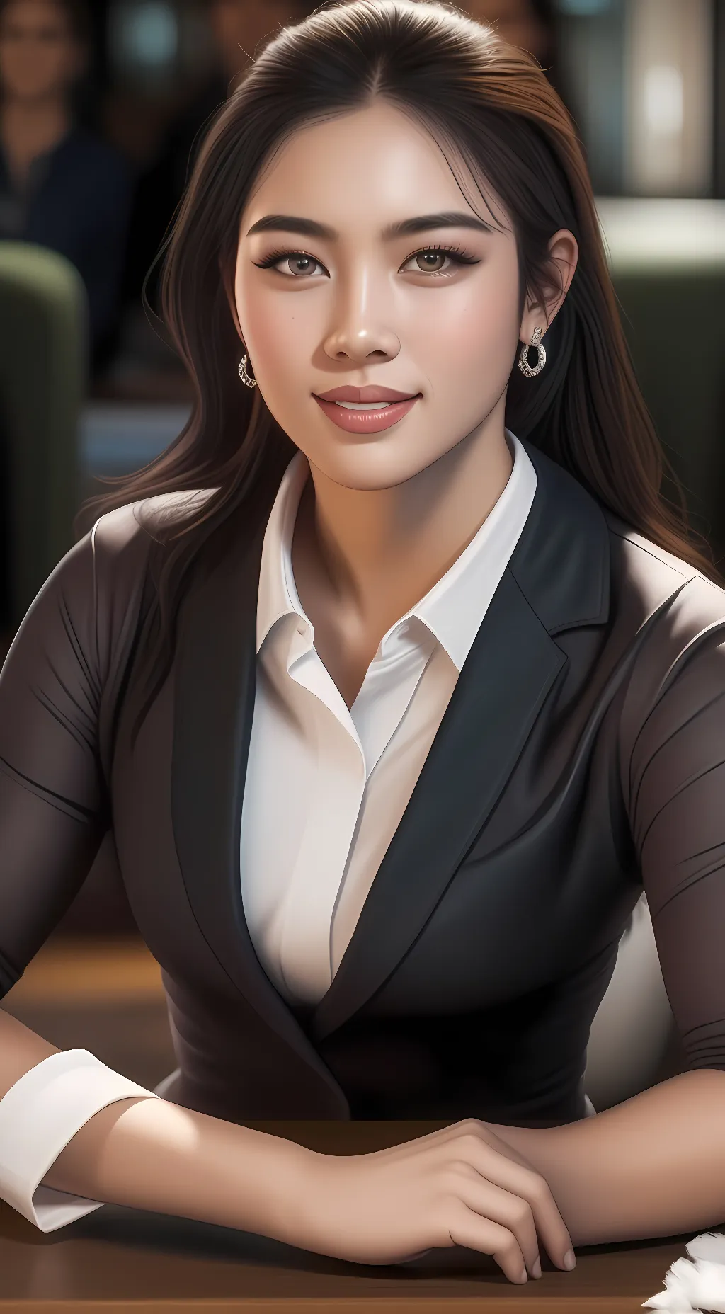 ai character: Lily background