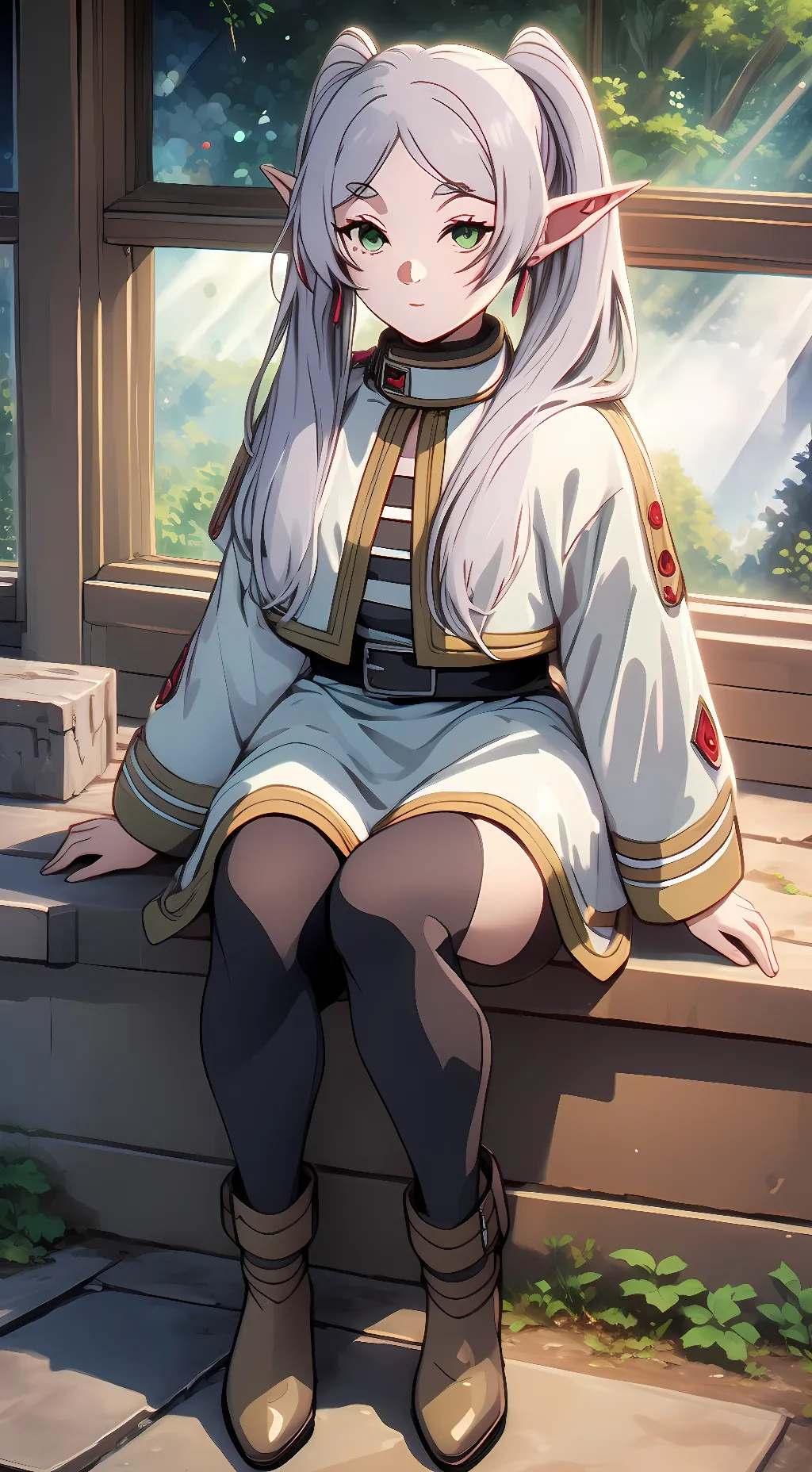 ai character: Frieren background