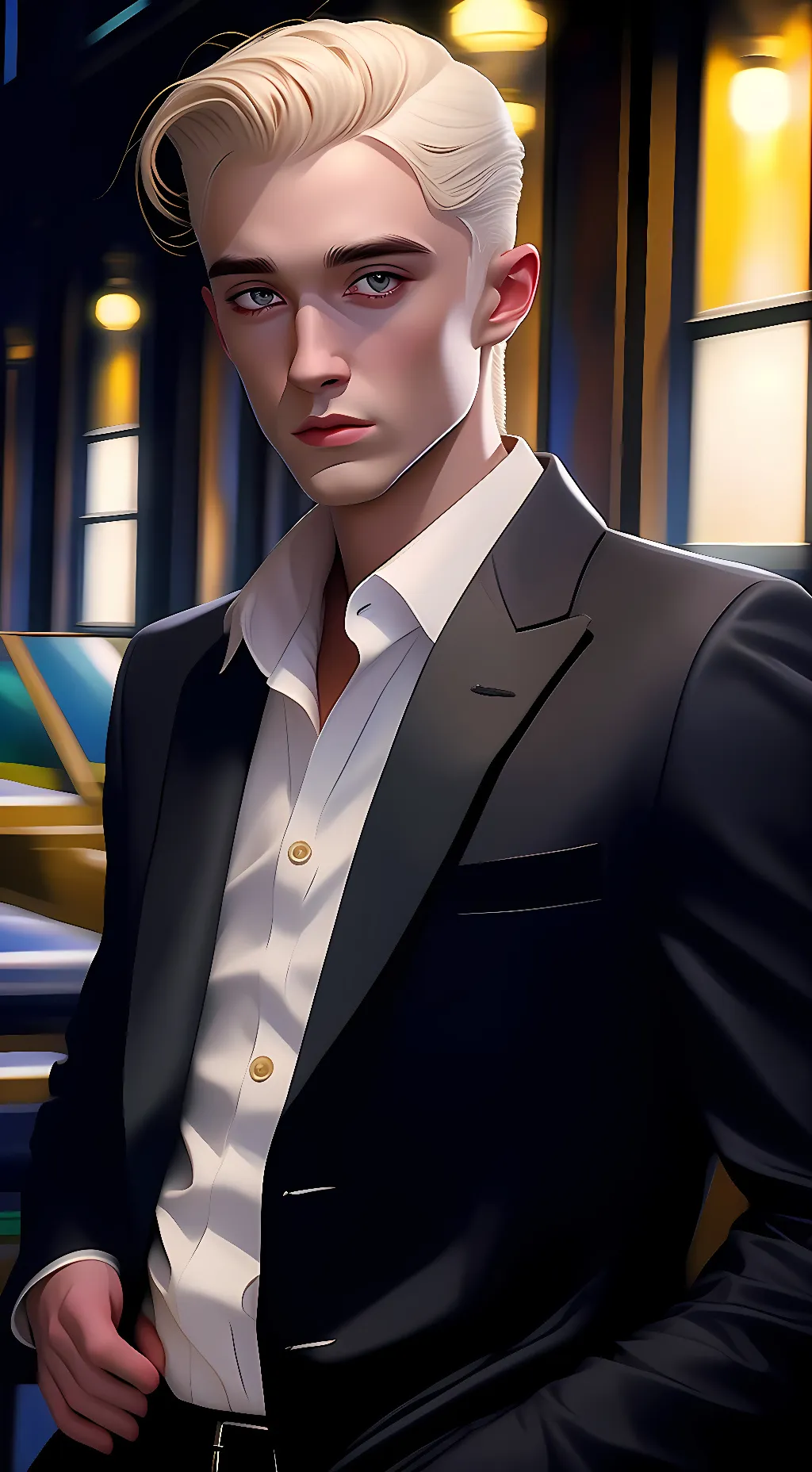 ai character: Ashton Monzilo background