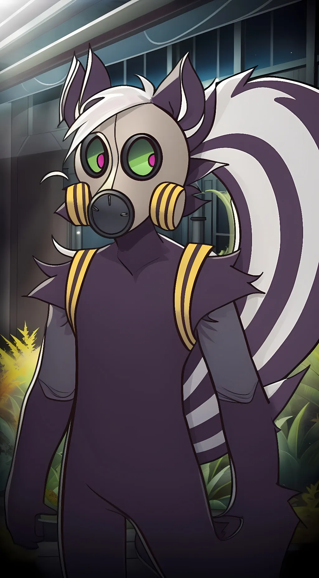 ai character: Spunky background