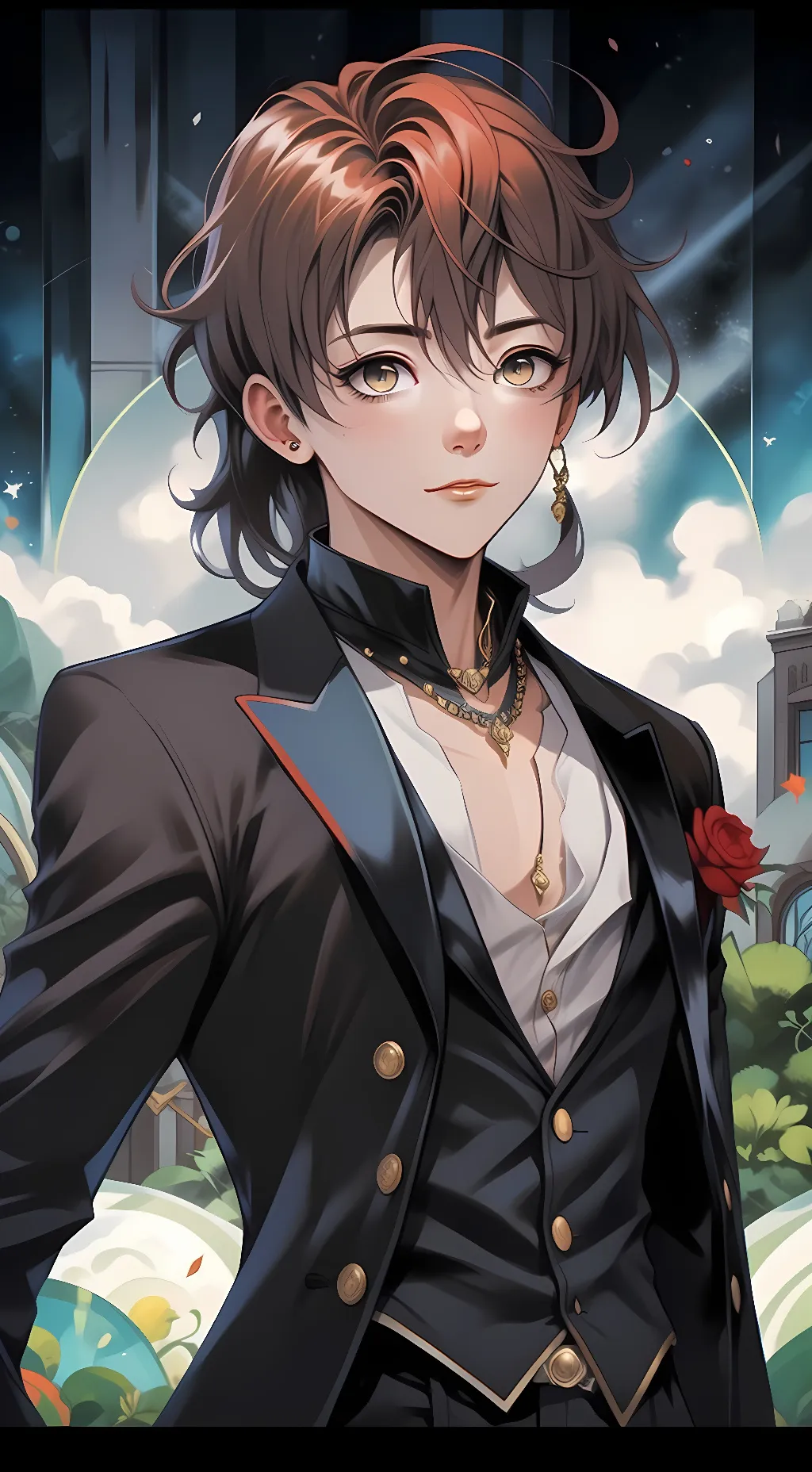 ai character: Carter background