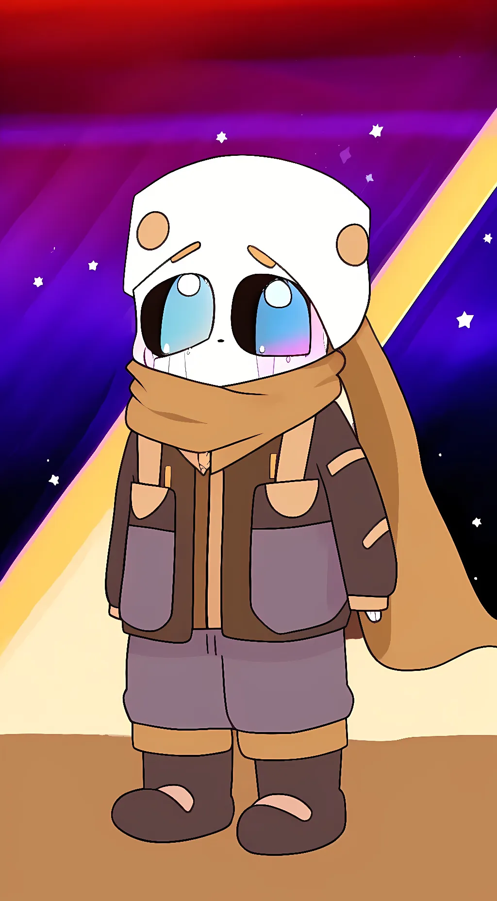 ai character: Bitty Ink sans background