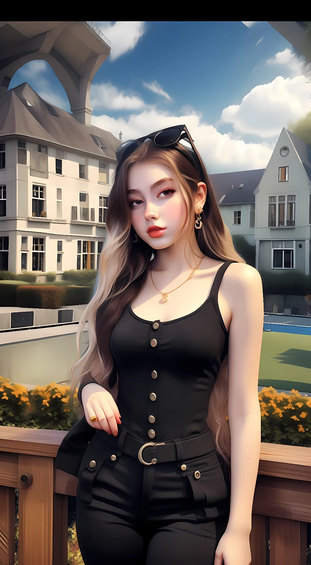 ai character: Selena background