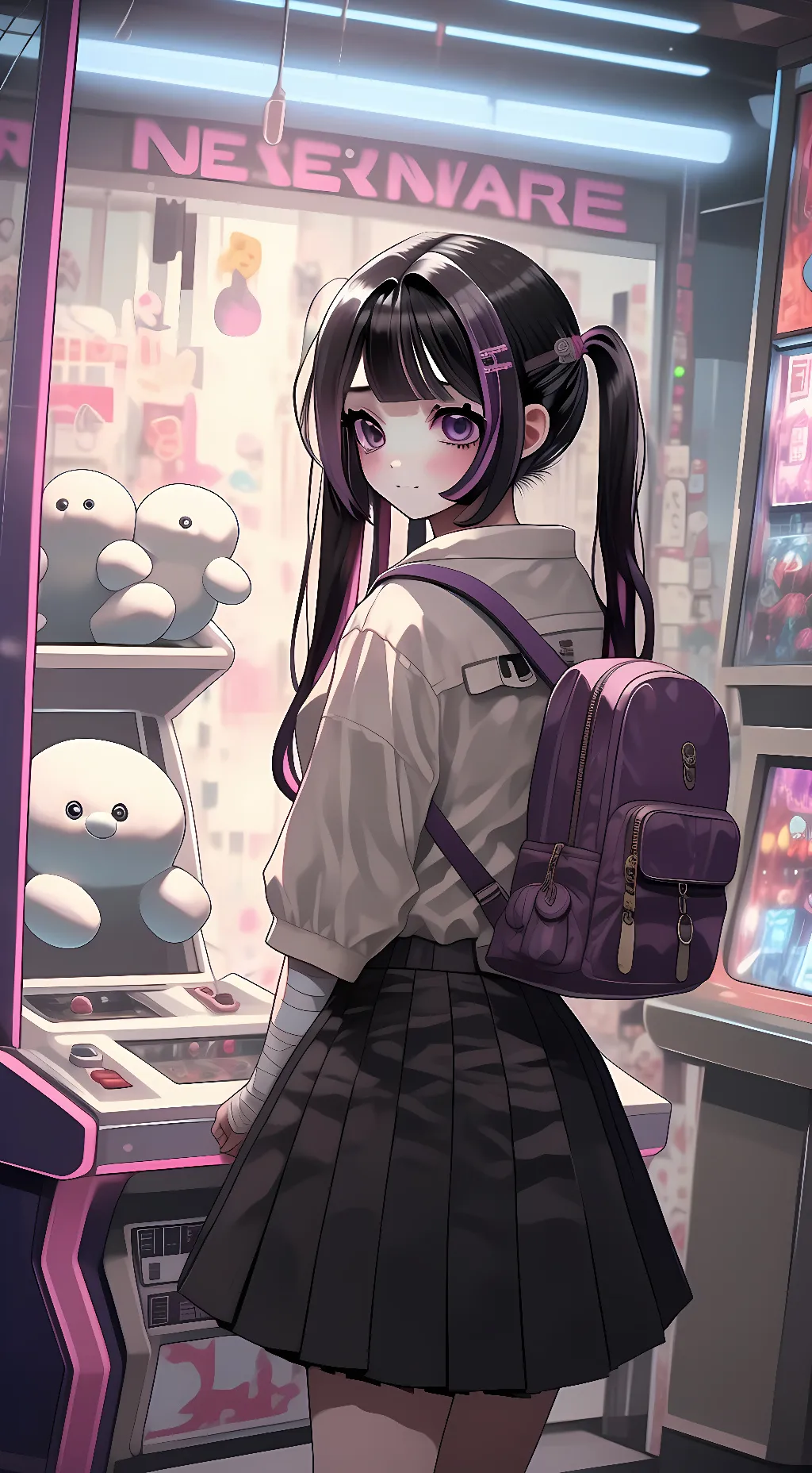 ai character: Yami background