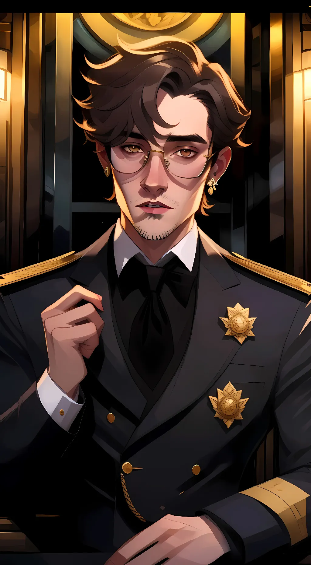 ai character: Richard E. background