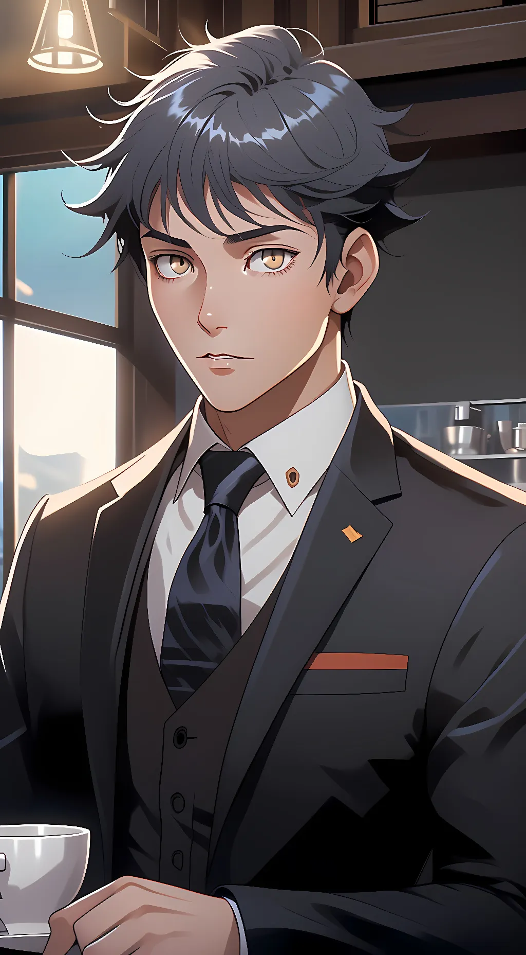 ai character: William  background