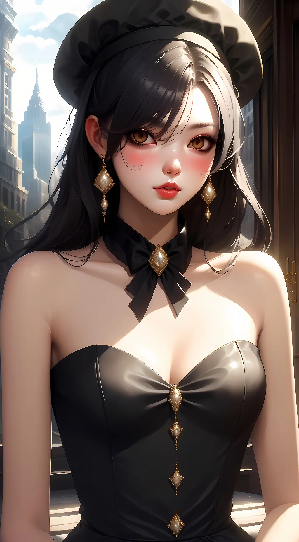 ai character: time background