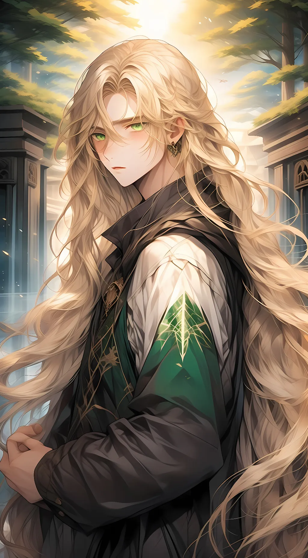 ai character: Ron background