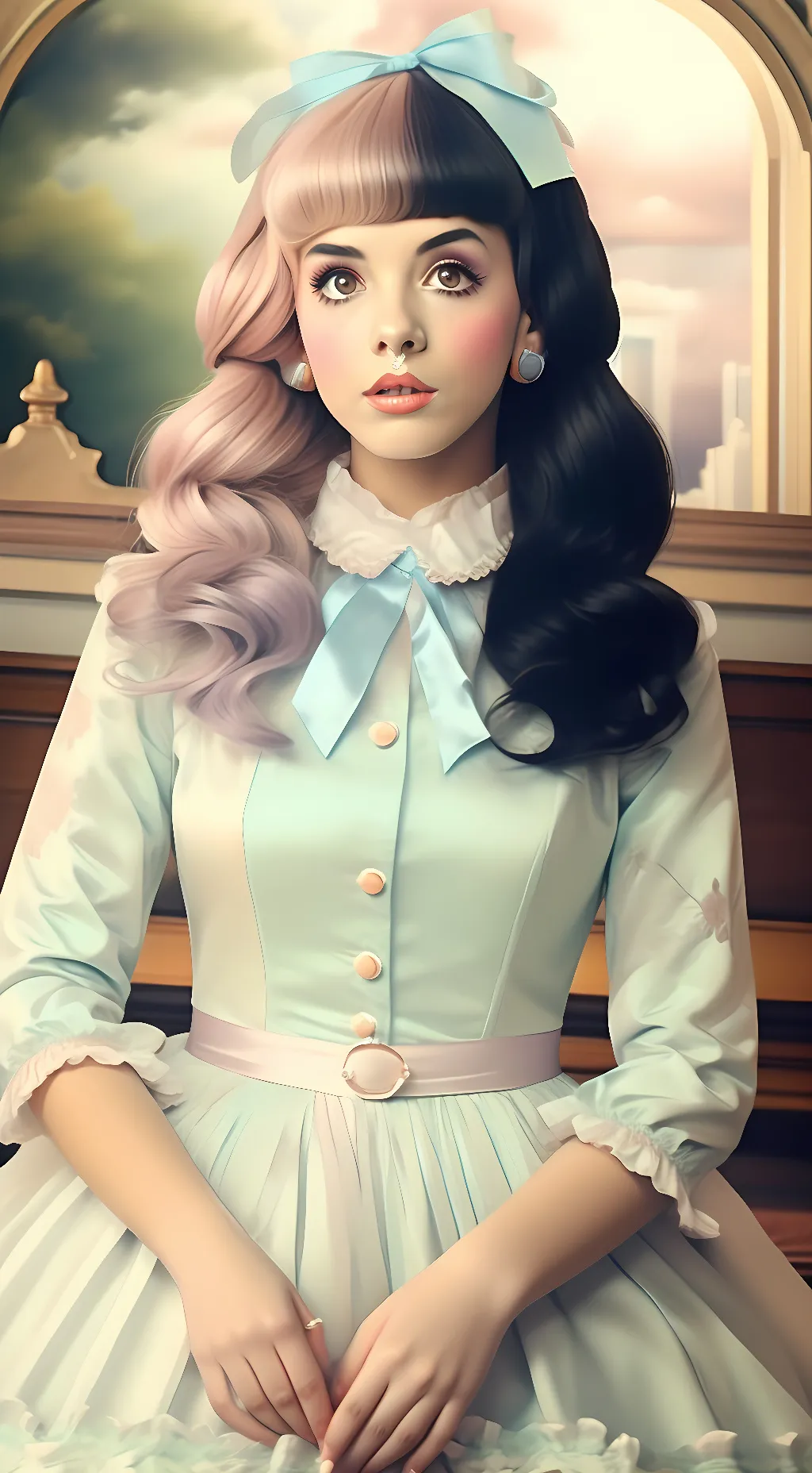 ai character: Crybaby background